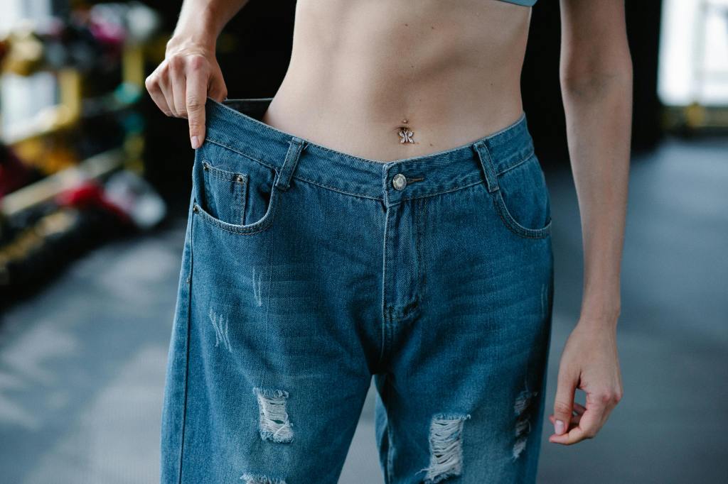 Loose jeans