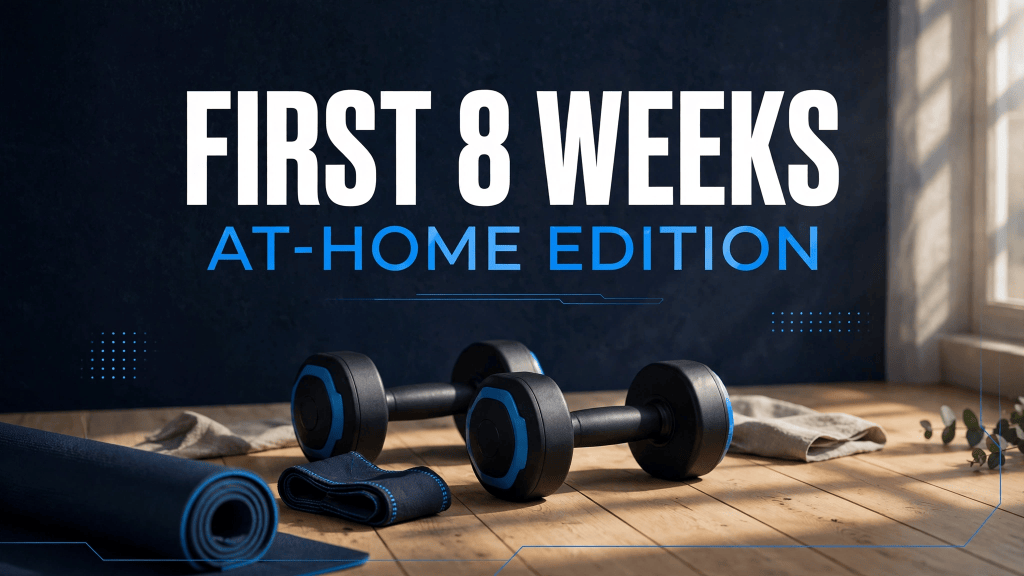 First 8 Weeks at-home edition program cover